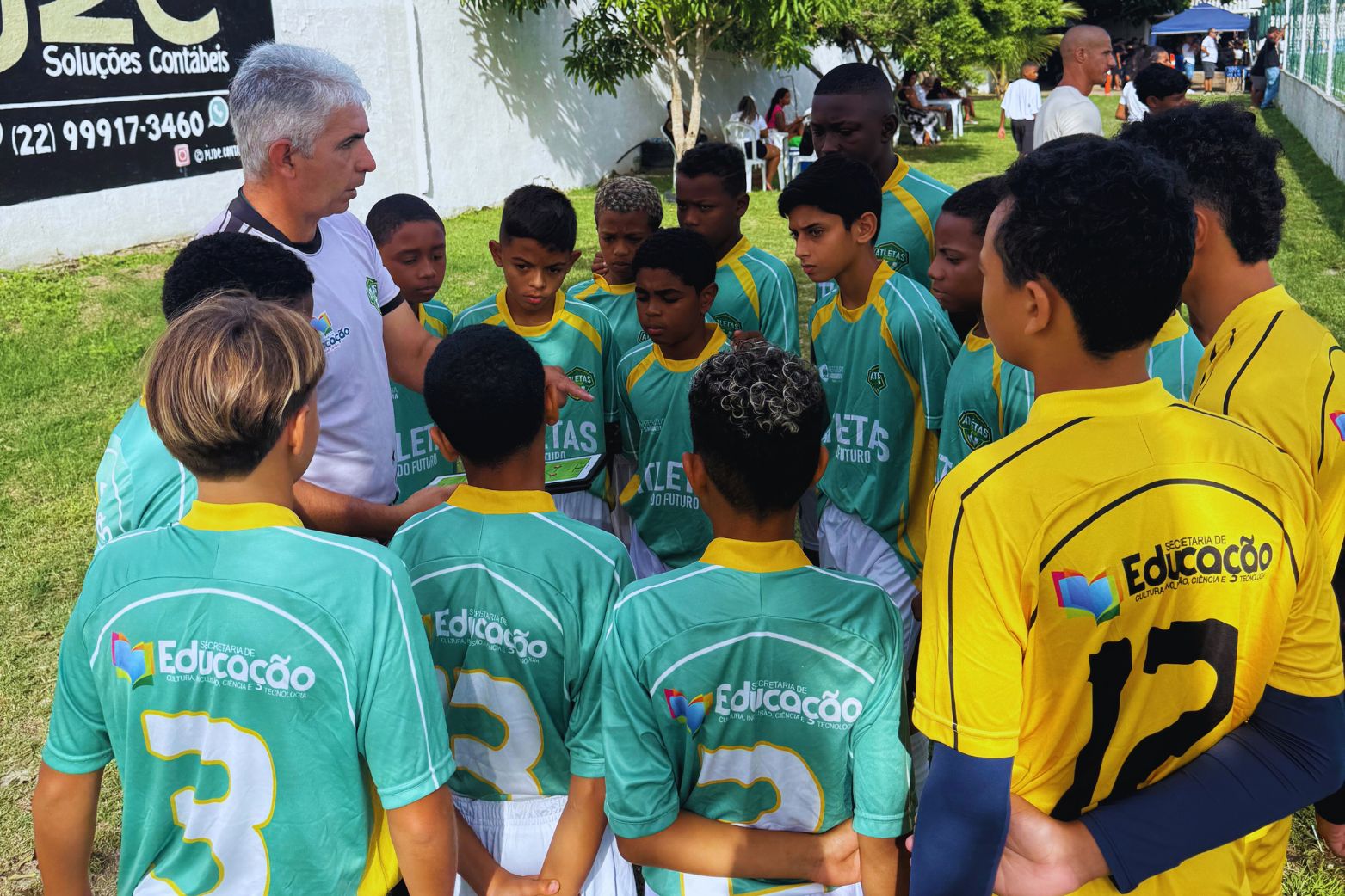 No momento, você está visualizando Sub-13 do Atletas do Futuro mostra garra na Copa Polati de Base