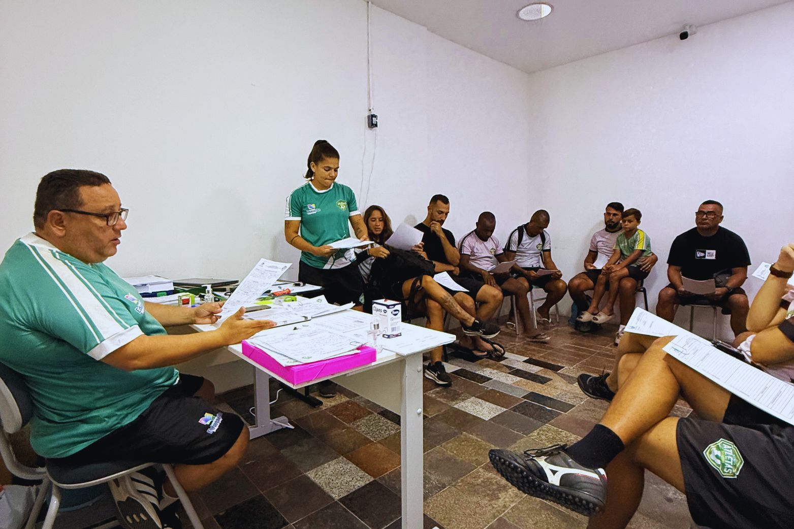 No momento, você está visualizando Reunião com professores marca implantação do novo planejamento técnico pedagógico