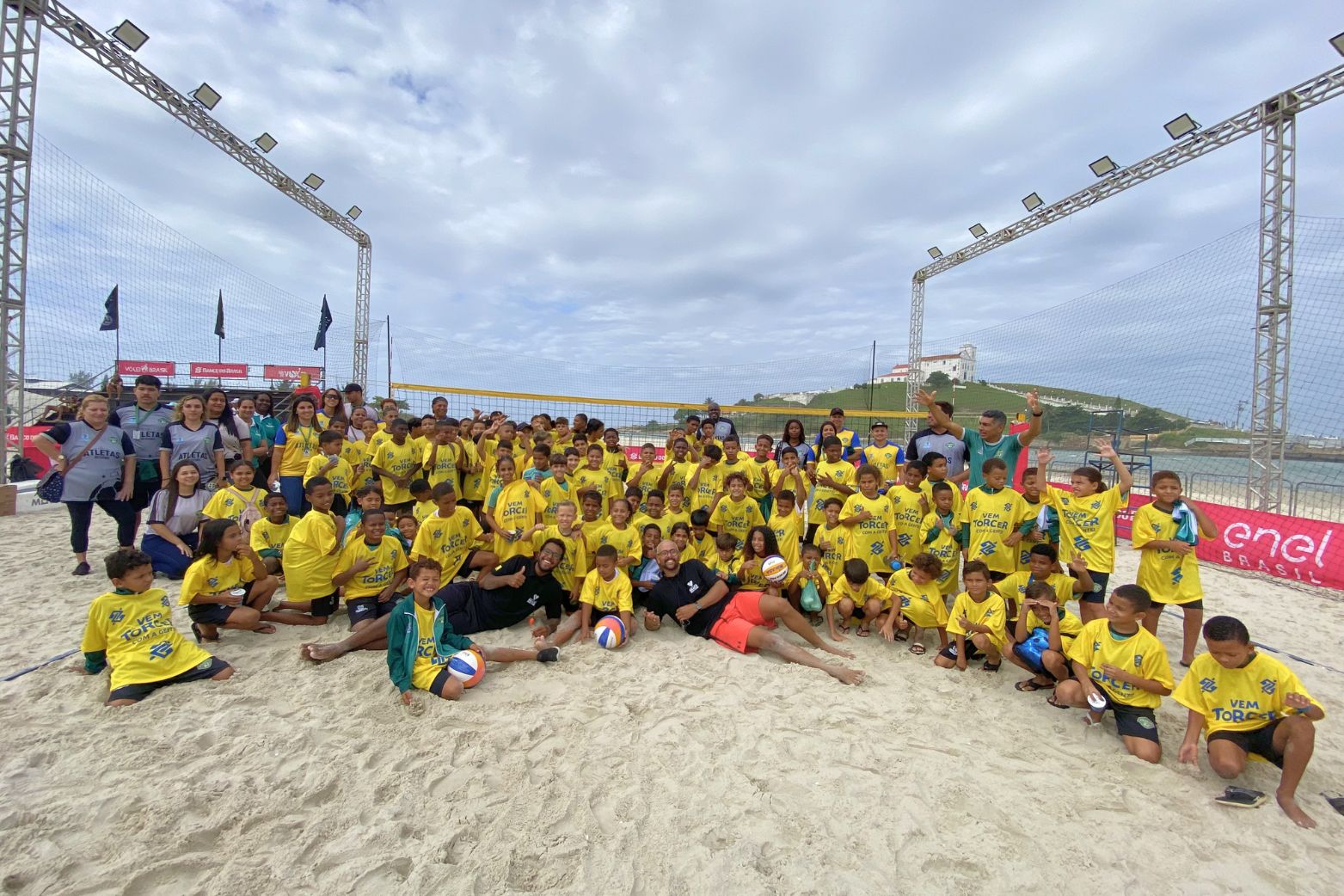 No momento, você está visualizando Atletas do Futuro acompanha o Mundial de Vôlei de Praia em Saquarema